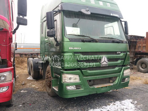 รถบรรทุกหัวลากมือสอง Sinotruk Euro2 ดีเซล 6x4 พวงมาลัยซ้าย HOWO 10 ล้อ รับน้ำหนัก 21-30 ตัน 371 แรงม้า กล้องมองหลัง 360 องศา - Product Image 5