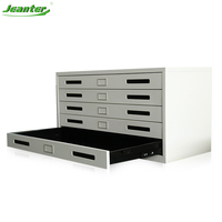 Meuble de rangement horizontal pour CD et DVD à 5 tiroirs