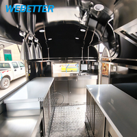 WEBETTER - Cuisine mobile rapide et compacte entièrement équipée - Camion de restauration, chariot de vente de café et de crème glacée