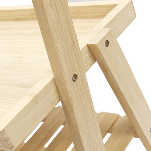 Bedroom <b>clothes</b> <b>rack</b>, household <b>clothes</b> <b>rack</b>, floor-standing, Japanese style, minimalist bamboo indoor coat <b>rack</b>, multi-layer - Product Image 3