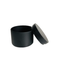 Vente en gros boîte de conserve ronde sans soudure pour bougie de 4 oz 8 oz boîte vide en métal pour bougie avec couvercle
