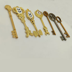 Logo personalizzato bomboniere matrimonio scheletro chiave apribottiglie <span class=keywords><strong>film</strong></span> Prop medaglia chiave - Product Image 4