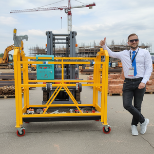 Échafaudage Gondole Électrique d'Occasion avec Conception Industrielle, Balcons en Alliage d'Aluminium et Acier Q235, Modèle 3D d'Ascenseur pour Projets - Product Image 4