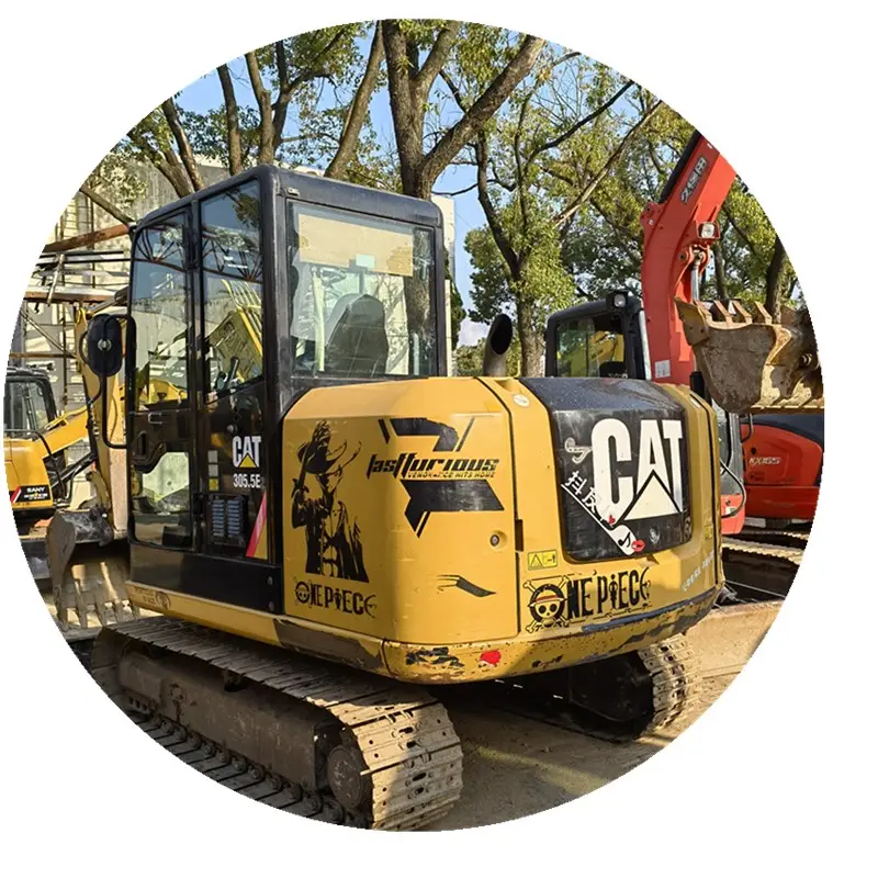 Mini excavateur utilisé cat 305.5E excavateur cat 303.5 5.5ton excavateur en bon état