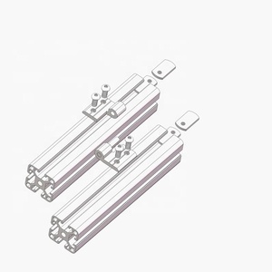 ROHS CNC 30GR Black Anodizing Standard <strong>Hinge</strong> for Aluminum Extrusion Profile 30-40-3040 <strong>Hinge</strong> Connector #3127 - Product Image 4