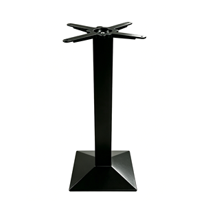 Base per Tavolo Inclinata in Ghisa di Alta Qualità, Piedini Regolabili in Metallo Nero, Base per Tavolo Elegante e Stabile per Esterni - Product Image 1