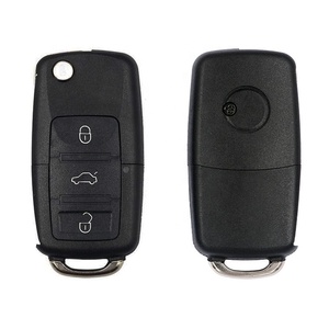 Thích hợp cho vỏ thay thế VVDI, vỏ chìa khóa phụ máy KEYDIY - A01 Volkswagen (Ba nút) vỏ thay thế dạng gập - Product Image 2