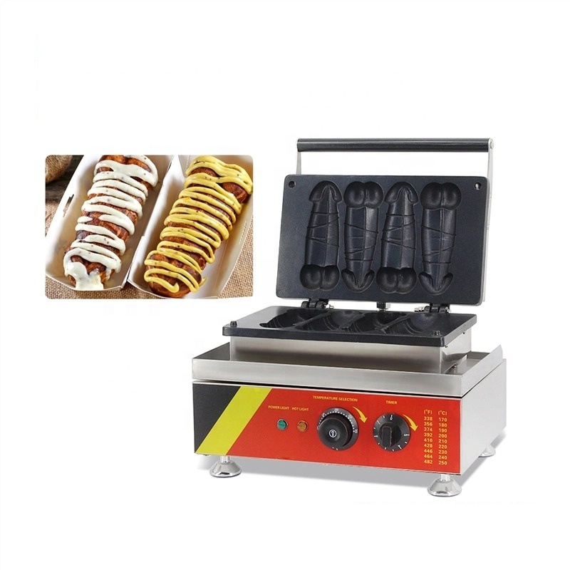 商用バイアグラワッフルメーカー 電動110V 220V 食品業界向け
