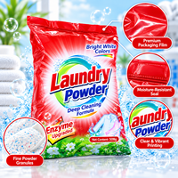 Poudre à lessiver OEM adaptée à un usage domestique et professionnel, efficace contre diverses taches de tissu, la saleté et les taches alimentaires