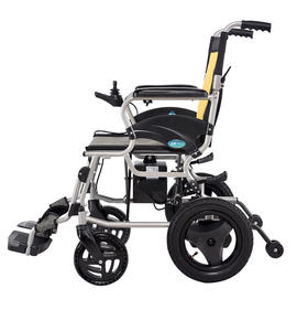 Lightweight Aluminum Alloy Electric Power Wheelchair Portable Folding Lithium Battery Wheels <strong>Walker</strong> <strong>Rollator</strong> CE Certified 1 Year - Product Image 4
