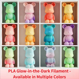 Filamento de Impresora 3D PLA Pro de Alta Calidad, Superbrillante, Luminoso en la Oscuridad, 1.75 mm, 1 kg - Product Image 6