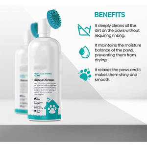 Sans rinçage sans eau Pet Paw Shampooing Portable Wash Free Pet Foot Care tout autour Nettoyage des pattes 100% Naturel Pet Paw Cleaner - Product Image 2