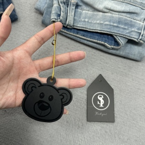 Tùy Chỉnh Thiết Kế Sang Trọng Nhãn Hàng May Mặc Hangtagskraft Giấy Đu Treo Thẻ In Giá <span class=keywords><strong>Tag</strong></span> Nhãn Cho Quần Áo - Product Image 3