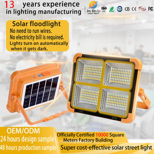 Taşınabilir Güneş Enerjili IP66 Kamp Lambası Şarj Edilebilir Projektör Dış Mekan Kamp Lambası Ev Mobil Acil Durum Aydınlatması - Product Image 1