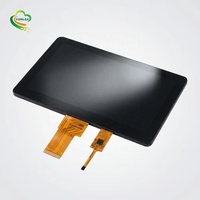 Modul Layar Sentuh LCD IPS 7'' untuk Industri, Kecerahan Tinggi RGB LVDS MIPI Layar LCD 7 Inci 1024x600 1280x800 Solusi