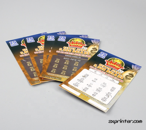 פרמיה פתרונות אבטחה מותאמים אישית בתפזורת סדר לנצח כרטיסי נייר & לוח הדפסה ייצור שובר - Product Image 2