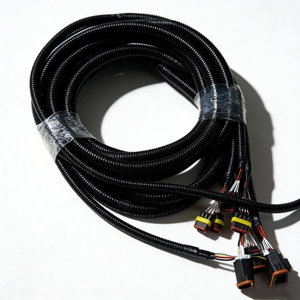 Konektor Terminal Crimp Tembaga Berlapis Timah JST SM 2-16 Pin LED Light Male Female Plug, Kabel Harness Penghubung Adaptor Sepeda Motor - Product Image 3