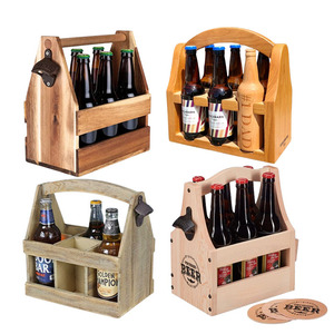 Portabottiglie in legno, - Product Image 6