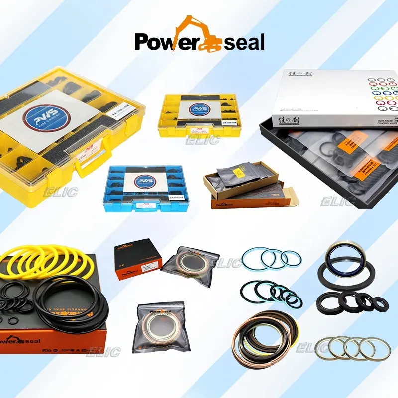 Powerseal Oil Seal Hydraulic Excavator Boom Arm Bucket Seal Kit For All Models