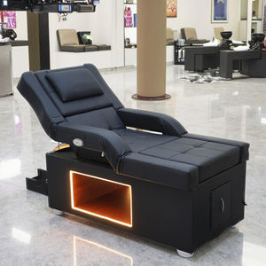 Sillón de Masaje Eléctrico de Lujo de Estilo Moderno, Ajustable, para Terapia de Cabeza y Pies, de Doble Uso para Salón y Spa, con Marco de Acero Inoxidable y Cerámica - Product Image 3