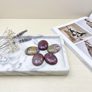 <span class=keywords><strong>Agate</strong></span> indienne naturelle ovale cabochon 30x40mm sans trou, perles de pierre pour la fabrication de bijoux, énergie de guérison, protection, charmes en gros - Product Image 3