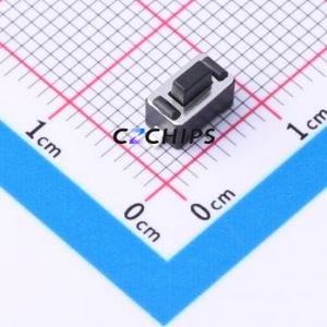TSB013A5010A02 Tactile Switch SMD,6x3.5mm Switch Rectangle Button 1N Vertical Mount 6mm - Product Image 1