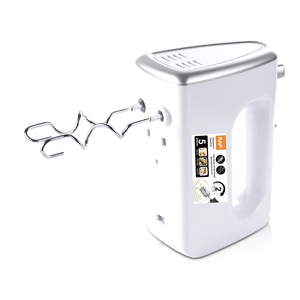 Batidora de mano portátil RAF de 5 velocidades, 350W, pequeña, con gancho para amasar, batidora de mano con doble varilla mezcladora - Product Image 4
