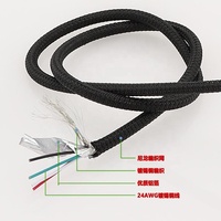 Cable Divisor en Y Dupont de 9 Pines, 2.54mm, Macho a Hembra, 1 a 2, Conector USB Dupont, Cable de Datos para Placa Base A-2639