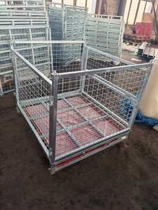 <span class=keywords><strong>Cage</strong></span> de stockage galvanisée pliable pour entrepôt robuste de haute qualité et de grande capacité vente à chaud en usine vente directe - Product Image 2