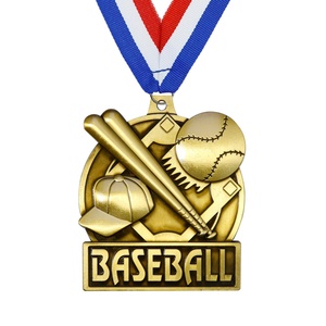 Medallas Deportivas LY al por Mayor, Medallas de Béisbol, Premios para Fiestas, Medallas Deportivas Personalizadas de Metal Dorado y Trofeos - Product Image 4
