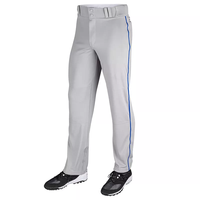 Celana Baseball Pria Panjang Motif Garis Grosir Logo Kustom Putih Sublimasi Pakaian Olahraga Seragam Baseball Pria