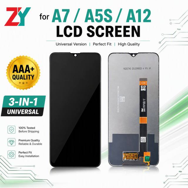 For OPPO A7 A5S A12 TFT LCD Touch Display Screen for Mobile Phone Repair & Replacement 1 Year Warranty