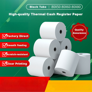 Kertas Kasir Thermal Gulungan Panjang A4 80mm Supermarket Putih Bebas BPA Transaksi 48gsm Barcode 70gsm - Product Image 5