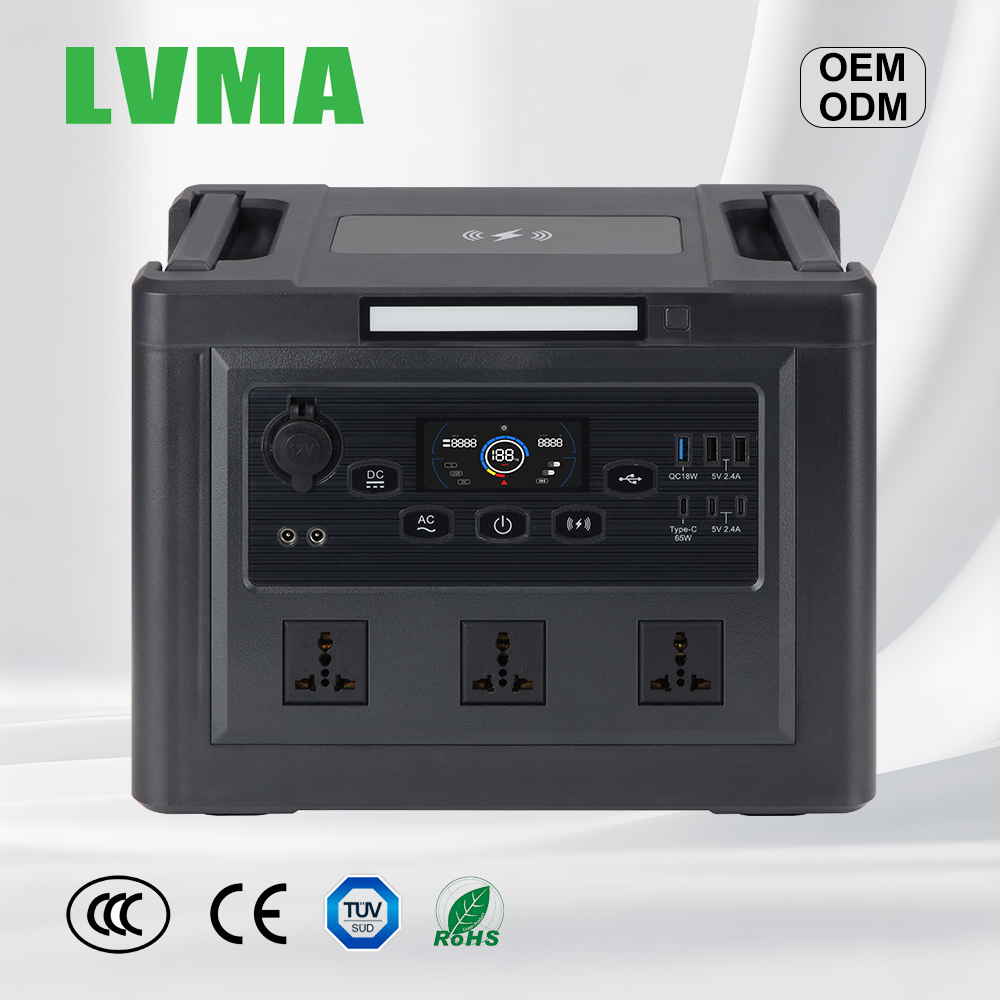 LVMA, Заводская DK-600W, портативная аварийная зарядная станция 568Wh