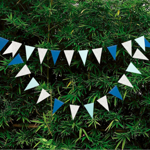 3M triángulo colgante boda decoración guirnalda de fiesta de papel Cadena de favores - Product Image 3