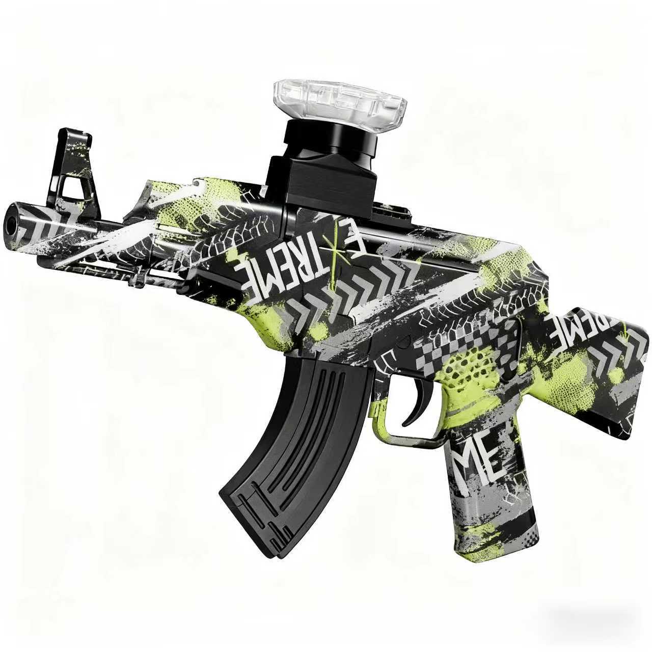 74v mini ak47 ananas verde bottiglia