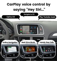 Interface sans fil CarPlay et Android Auto pour Audi 2010-2016 A4/A5/Q5 MMI, navigation Android Auto, Mirror Link, Airplay