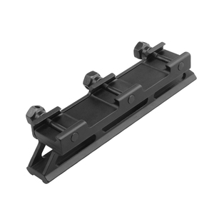 Accesorios de Caza de Alta Calidad, Base de Conexión de Aleación de Aluminio de 14 Ranuras, 145 x 21 x 31.5 mm, Equipo Universal para Exteriores - Product Image 3