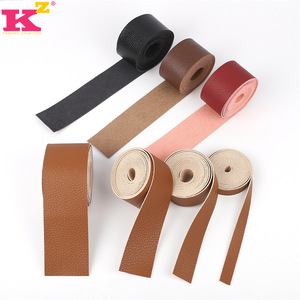 <span class=keywords><strong>Bande</strong></span> de <span class=keywords><strong>cuir</strong></span> en microfibre à motif litchi de 2 mètres - Bordure de sac à main en <span class=keywords><strong>cuir</strong></span> pour la fabrication de sacs, accessoires de bricolage - Product Image 3