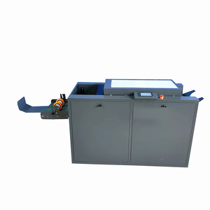 Fully Automatic Paper Folding Saddle Flat Wire Stitching <b>Machine</b> Booklet Maker with Automatic Adjustment <b>Binding</b> Size - Product Image 1