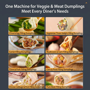 Assembly Line Commercial Dumpling Machine Integrated Design Automatic Dumpling Wrapping Machinery For Pasta Processing Factory - Product Image 6