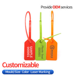 Precio de sello de plástico BCP501, sello de plástico a prueba de manipulaciones, sello de plástico para extintor de incendios - Product Image 3