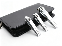 Ensemble complet d'outils de soin des ongles en acier inoxydable pour le soin quotidien et le set de manucure et pédicure de salon