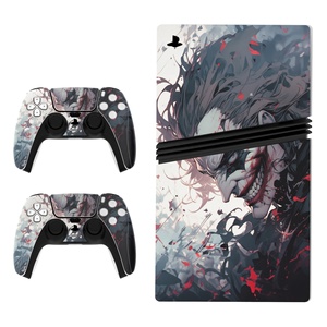 สติกเกอร์ไวนิลลายตัวตลกสุดหลอนสำหรับ PS5 Pro พิมพ์ลายความละเอียดสูง - Product Image 2