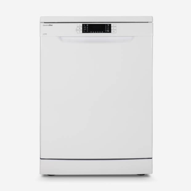 UNIVERSALBLUE Freestanding JAVA 6060DW Digital Dishwasher 60 cm Stainless Steel White Built-In Electric Power Source US Spain