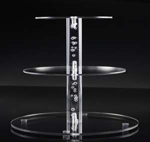 3 <span class=keywords><strong>Tier</strong></span> Vòng Acrylic bánh đứng/xoay bánh đứng - Product Image 6