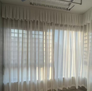 Vente en gros de tissu pour rideaux occultants de salon à motif à pois doux classique de luxe disponible dans FR - Product Image 3