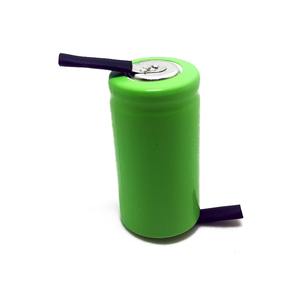 Batterie rechargeable Ni-MH 1.2V 2/3AA avec cosses à souder (800mAh) - Product Image 3