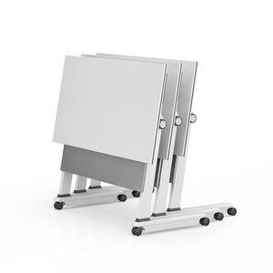 Vendita calda sala formazione tavolo e sedie Flip Top tavolo da allenamento ufficio tavoli da lavoro per seminari - Product Image 3