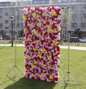 Muro <span class=keywords><strong>de</strong></span> <span class=keywords><strong>Flores</strong></span> Artificiales para Ceremonia <span class=keywords><strong>de</strong></span> Boda, Tela <span class=keywords><strong>de</strong></span> Protección Ambiental, Decoración <span class=keywords><strong>de</strong></span> Boda, Fondo <span class=keywords><strong>de</strong></span> <span class=keywords><strong>Flores</strong></span> <span class=keywords><strong>de</strong></span> Seda, <span class=keywords><strong>Guirnalda</strong></span> - Product Image 3